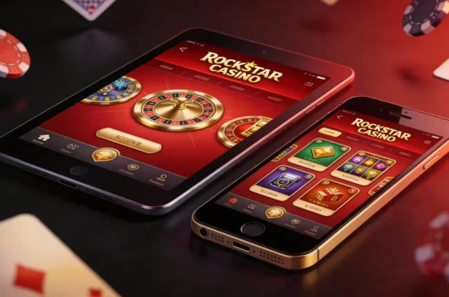 Esperienza mobile Rockstar Casino Avis: giocare comodamente da smartphone e tablet